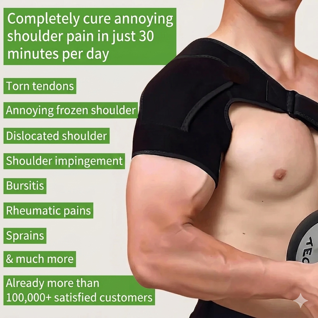 Scapulix™ – Adjustable Shoulder Support for Immediate Pain Relief