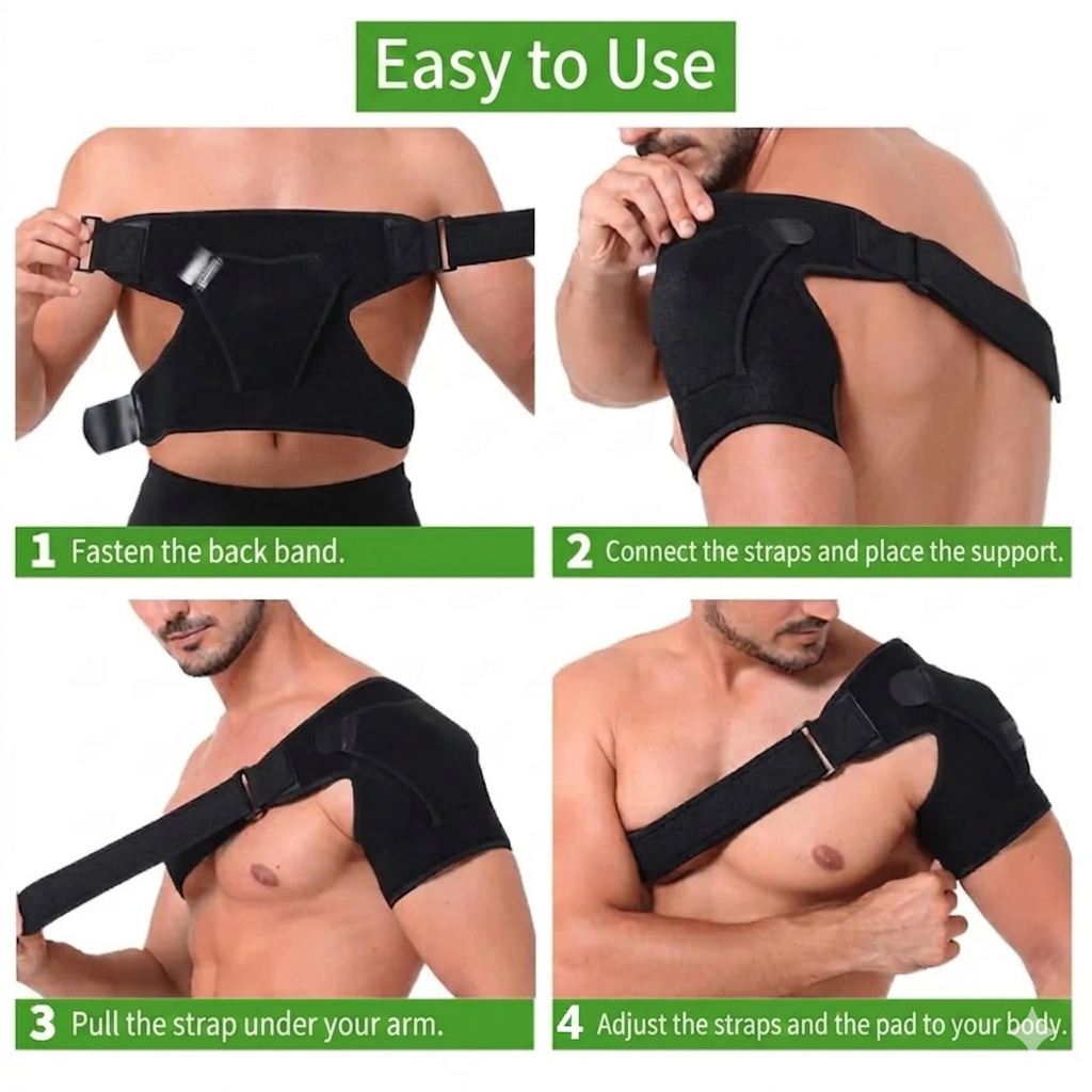 Scapulix™ – Adjustable Shoulder Support for Immediate Pain Relief