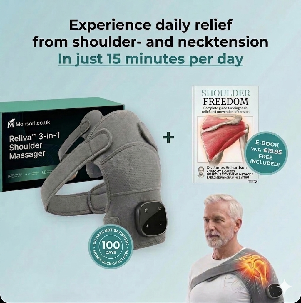 Reliva™ 3-in-1 Shoulder Massager