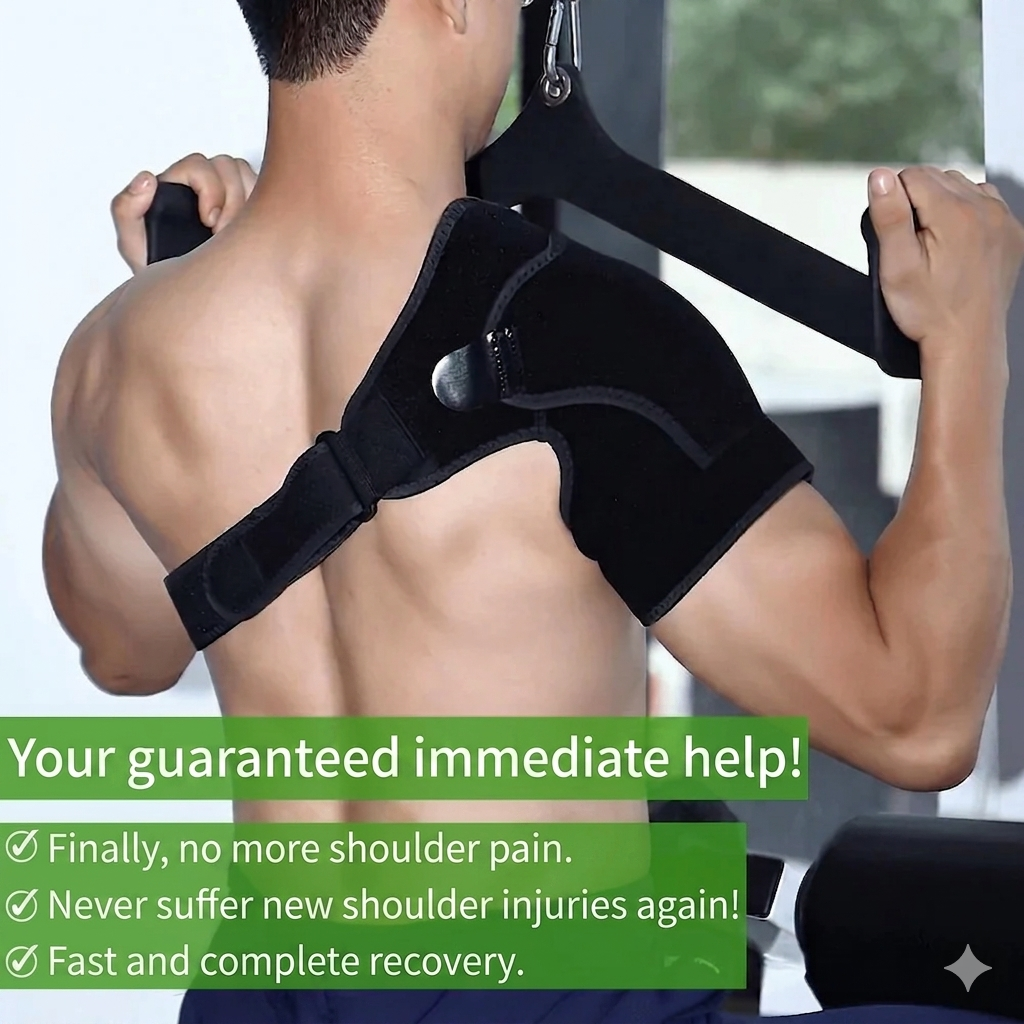 Scapulix™ – Adjustable Shoulder Support for Immediate Pain Relief